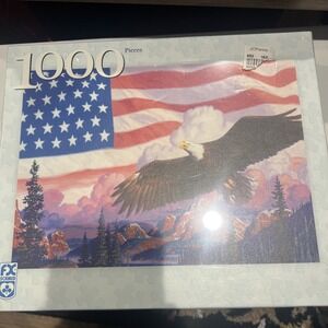 FX Schmid 1000 Piece Puzzle Eagles Flight Brand New Sealed 2004 Made in Germany